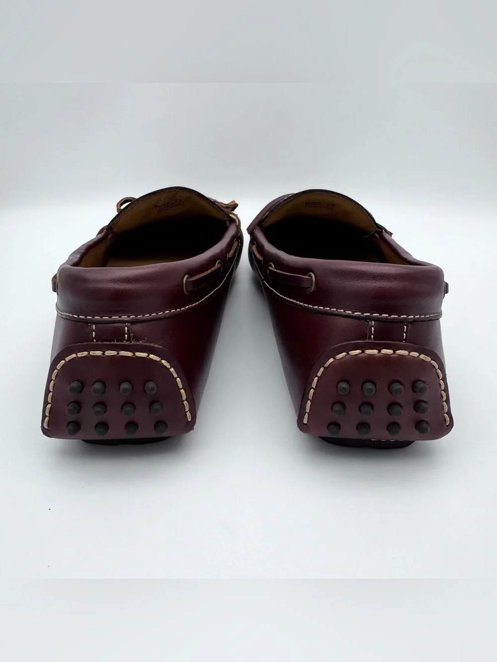 Cole Haan Gunnison Brown Leather Driving Loafers Men 9 D Slip-On New NWOB